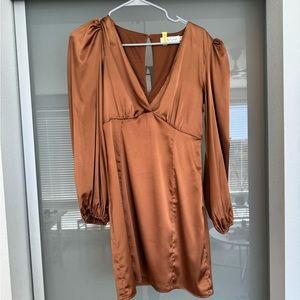 Petal & Pup Eureaka Dress Rust - Size 6